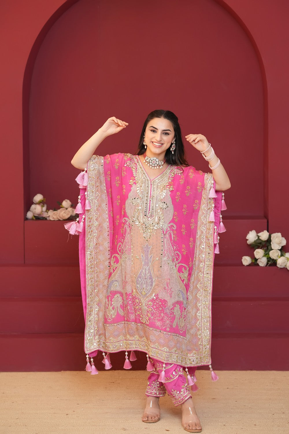 Nafasat Bahaar Pink Ensemble