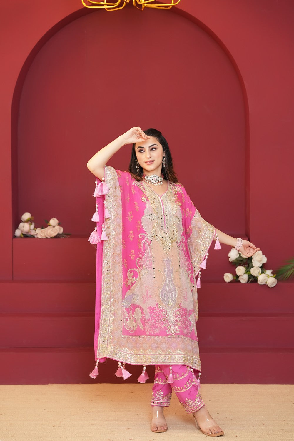 Nafasat Bahaar Pink Ensemble