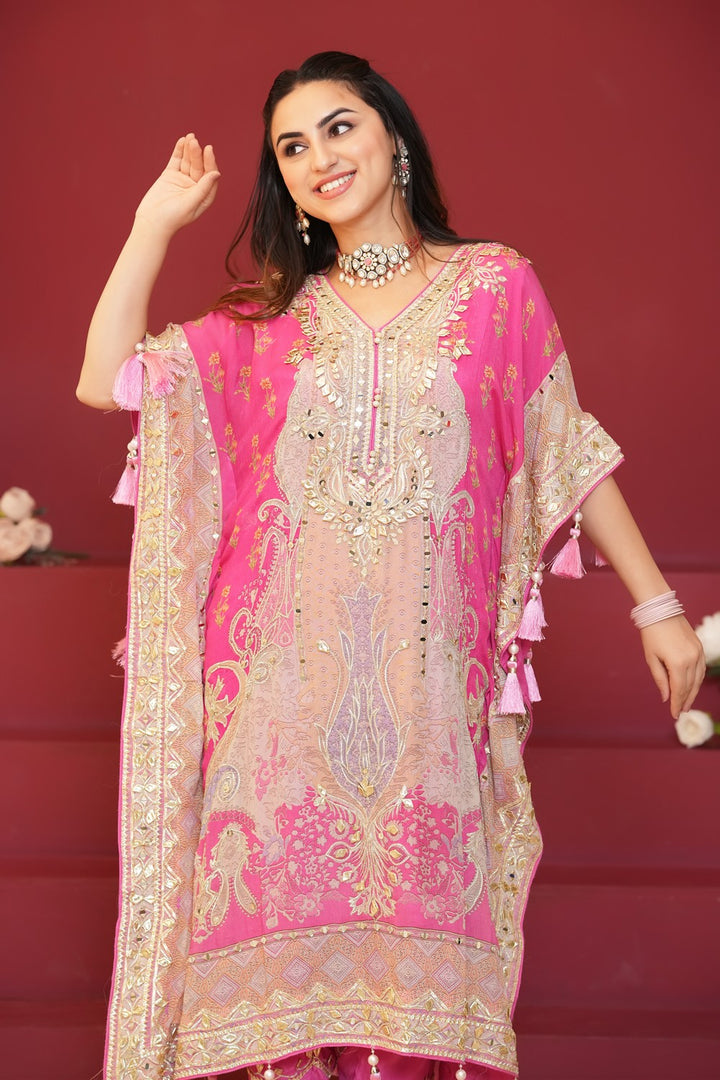 Nafasat Bahaar Pink Ensemble