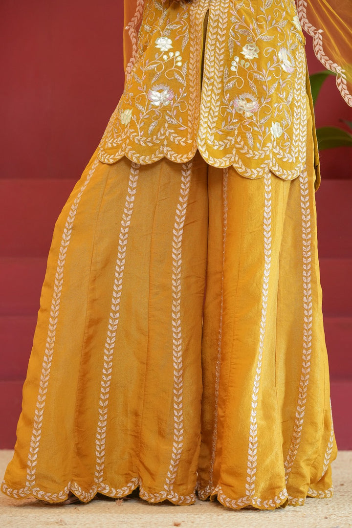 Sunehri Kiran Mustard Attire