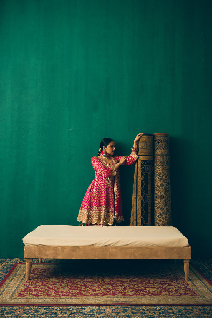 Rani Pink Heritage Suit Set