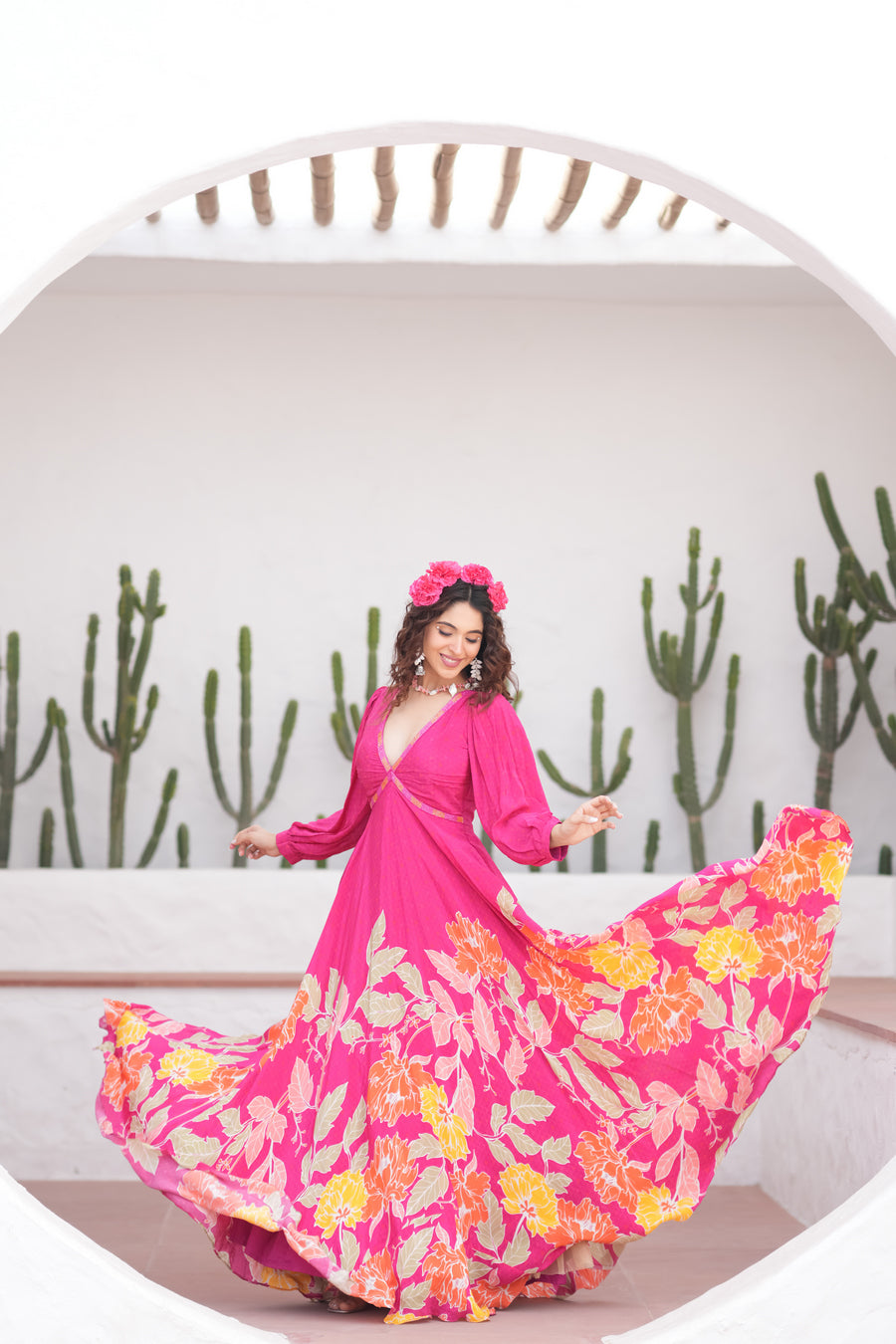 Rani Pink Bohemia Gown
