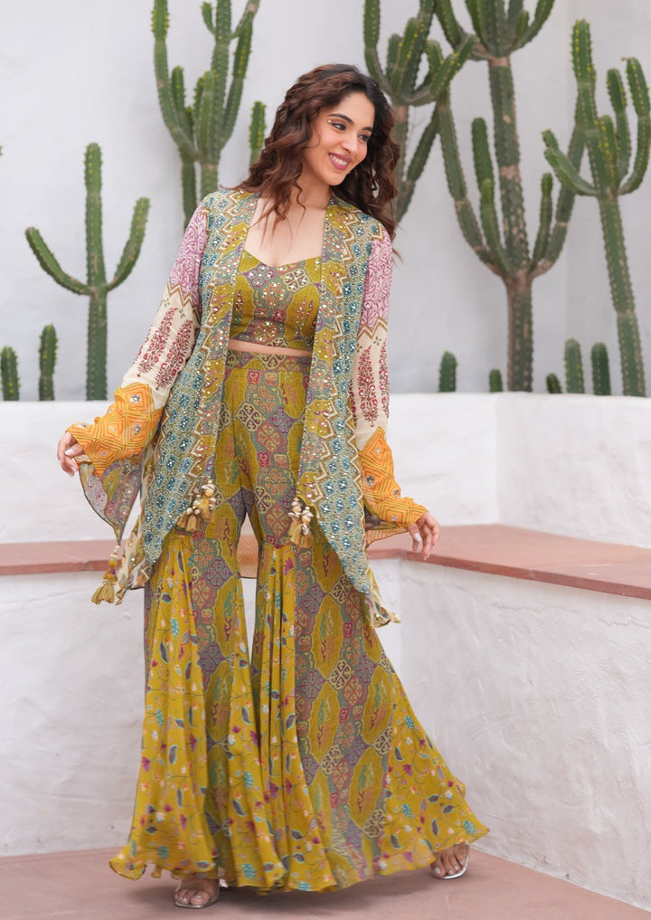 Desi Rhapsody 3 Piece Garara Set