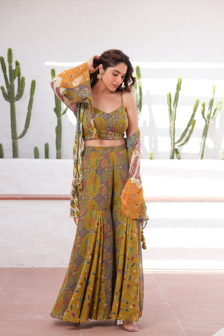 Desi Rhapsody 3 Piece Garara Set