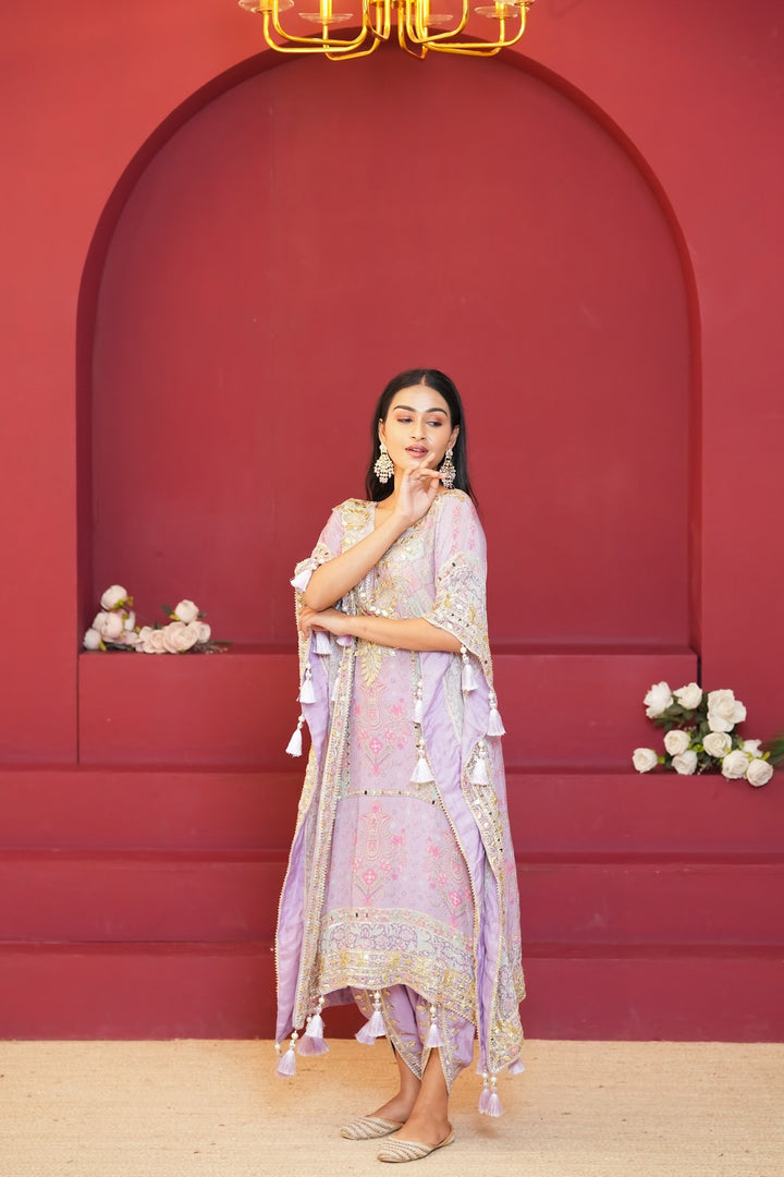 Rang-e-Ulfat Lilac set