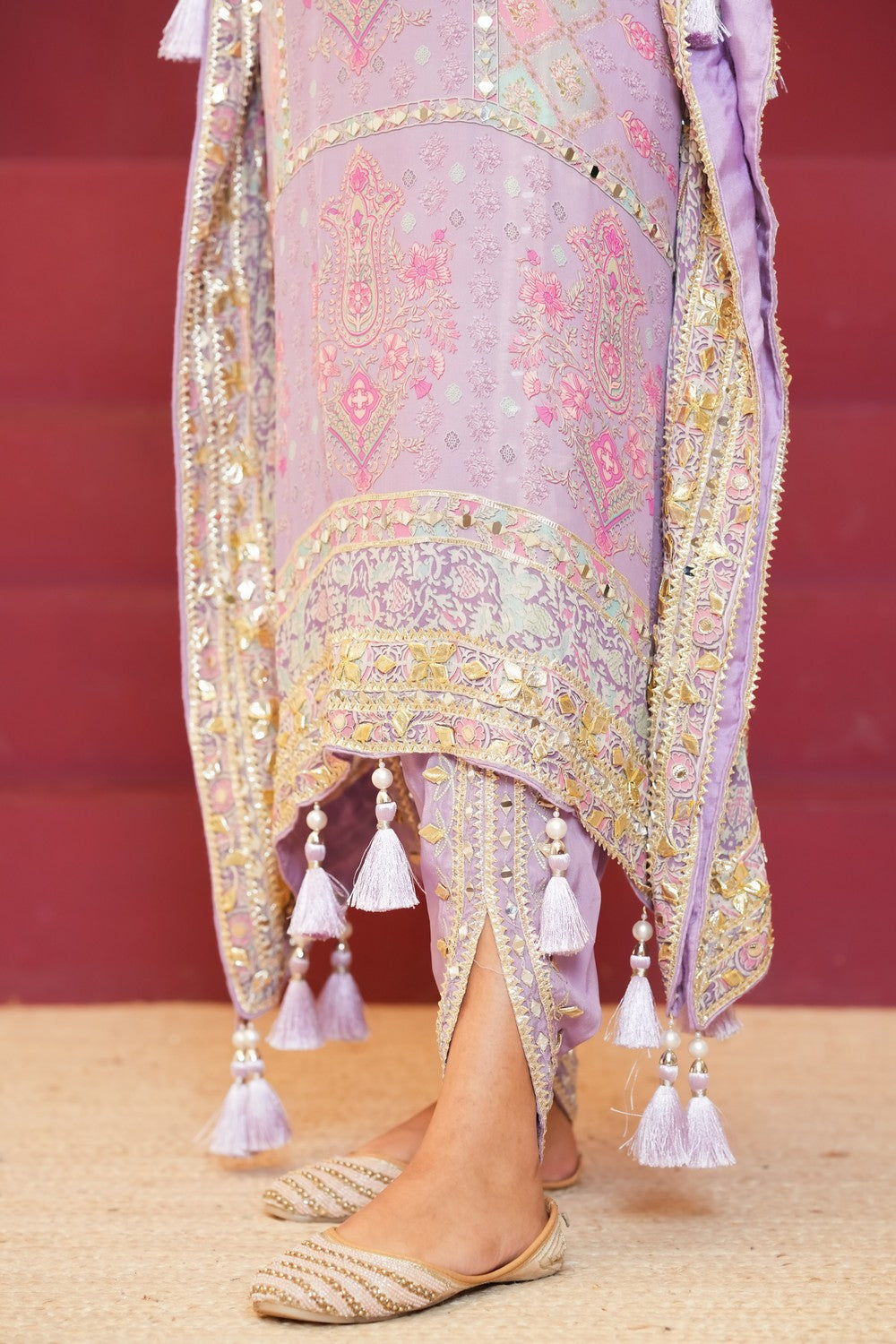 Rang-e-Ulfat Lilac set