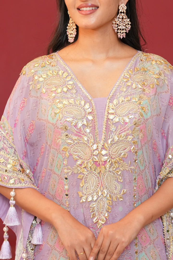 Rang-e-Ulfat Lilac set