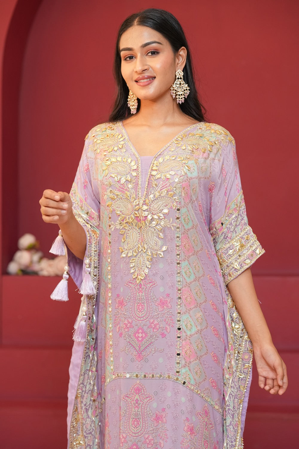 Rang-e-Ulfat Lilac set