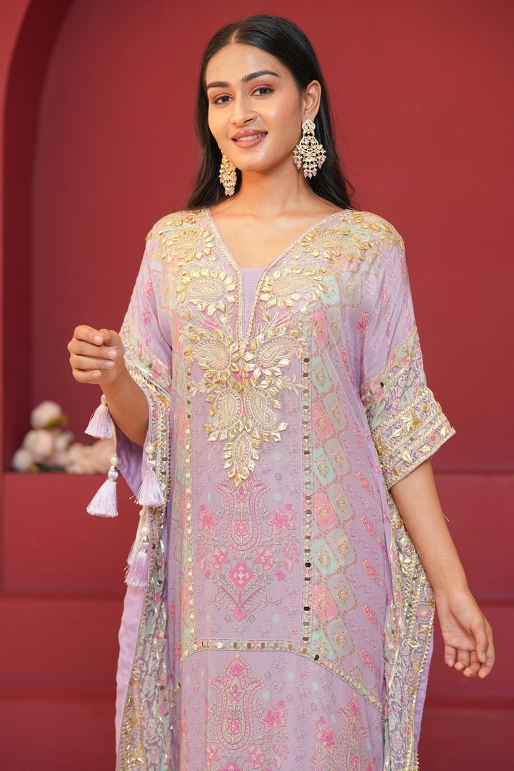 Rang-e-Ulfat Lilac set