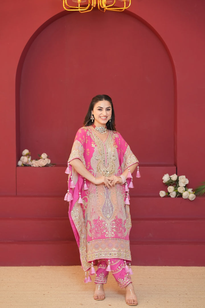 Nafasat Bahaar Pink Ensemble