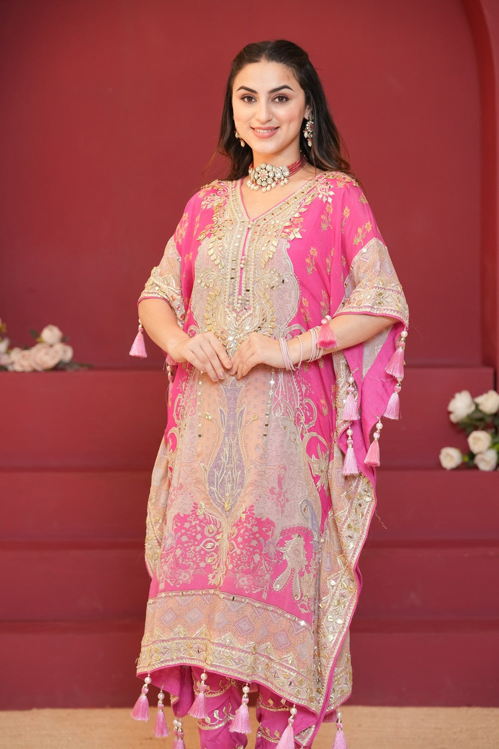 Nafasat Bahaar Pink Ensemble