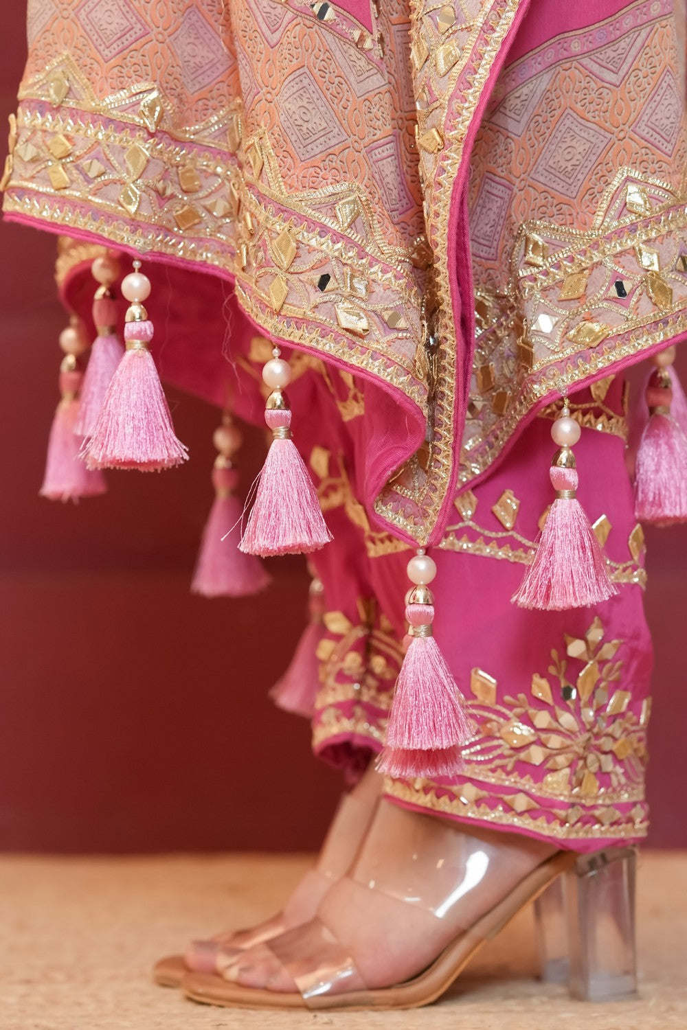 Nafasat Bahaar Pink Ensemble