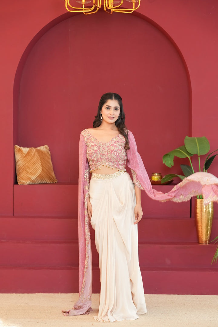 Nayi Subah Pink Set