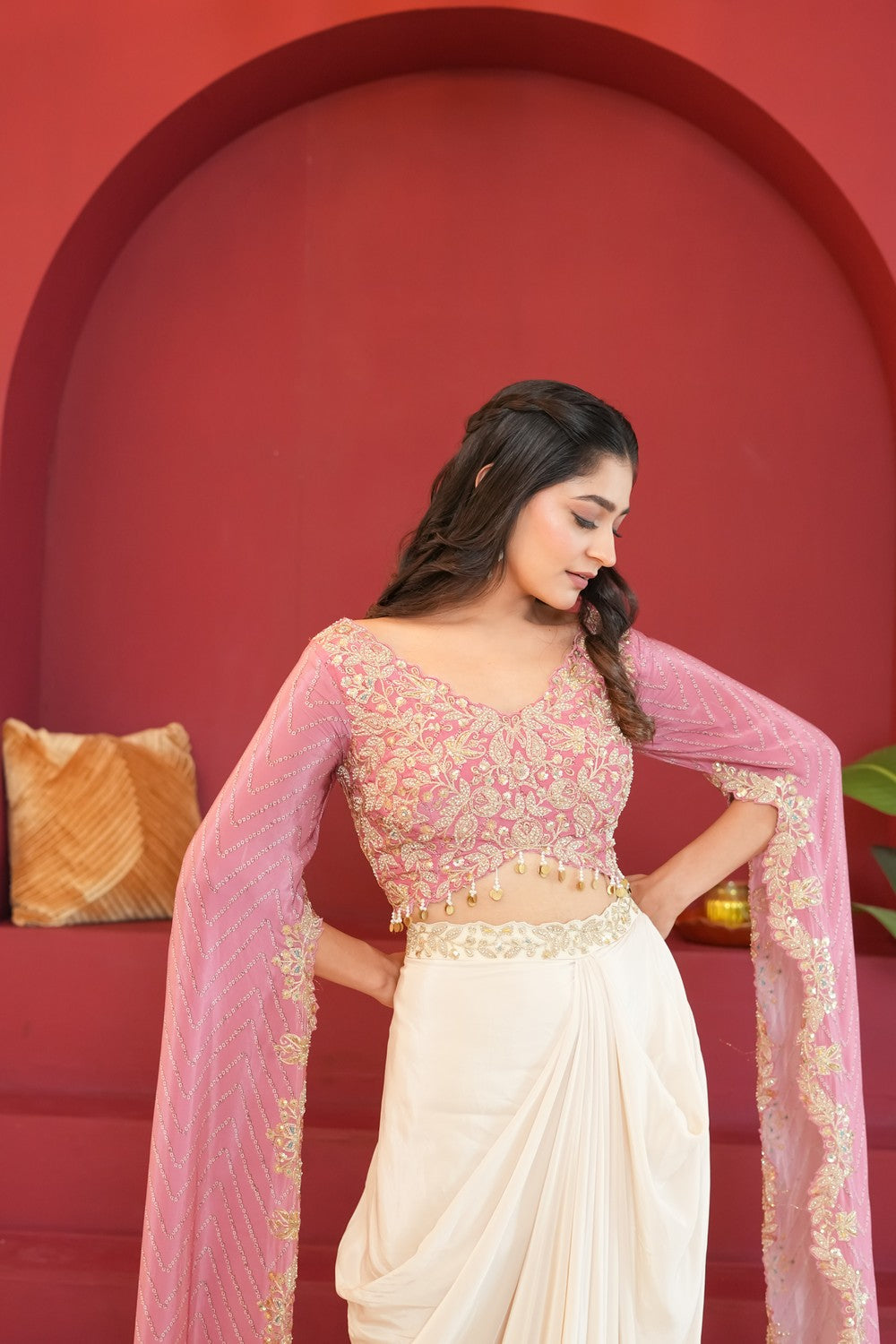 Nayi Subah Pink Set