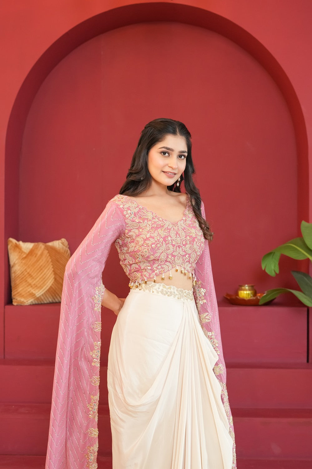 Nayi Subah Pink Set