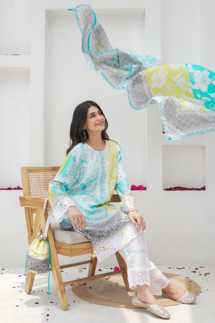 Juhi Floral Cotton Suit Set