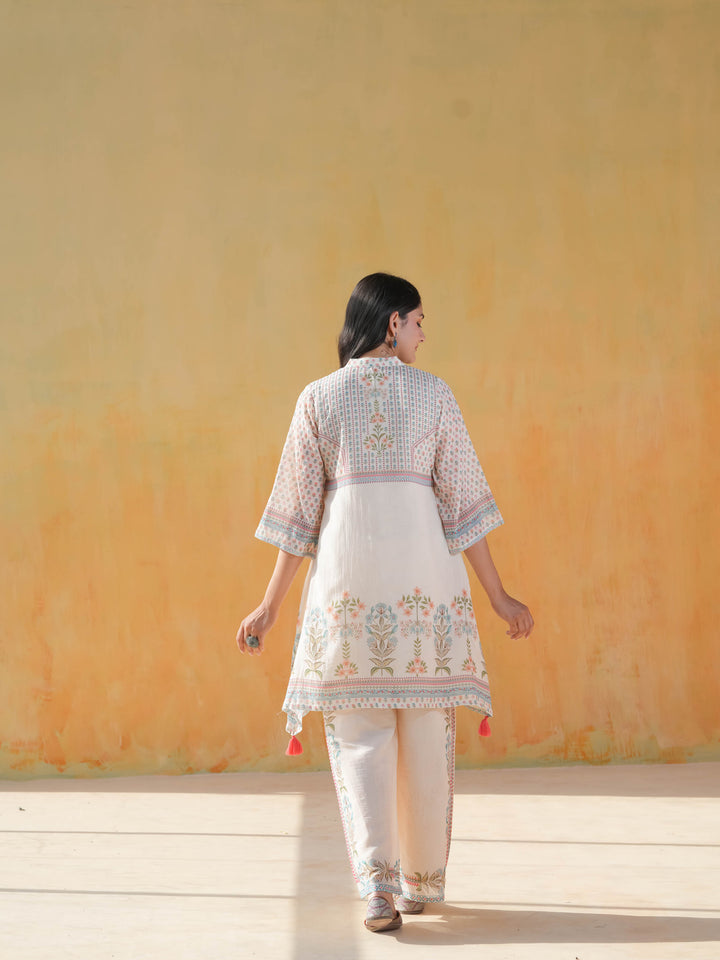 Short Tunic Cotton Co-ord Set