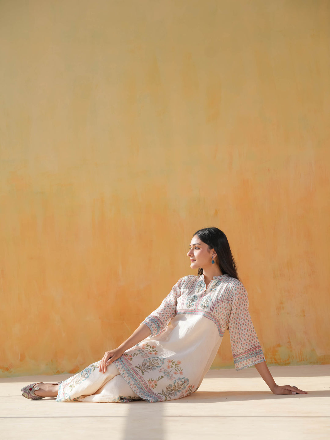 Short Tunic Cotton Co-ord Set