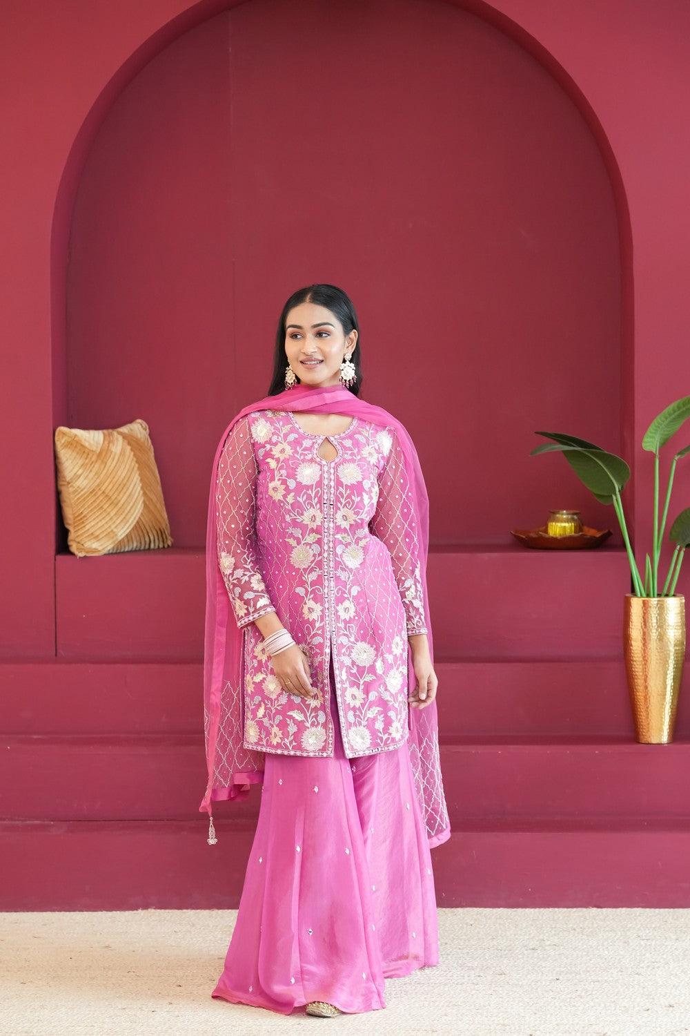 Sukoon-e-Gulab Dusty Peach Outfit