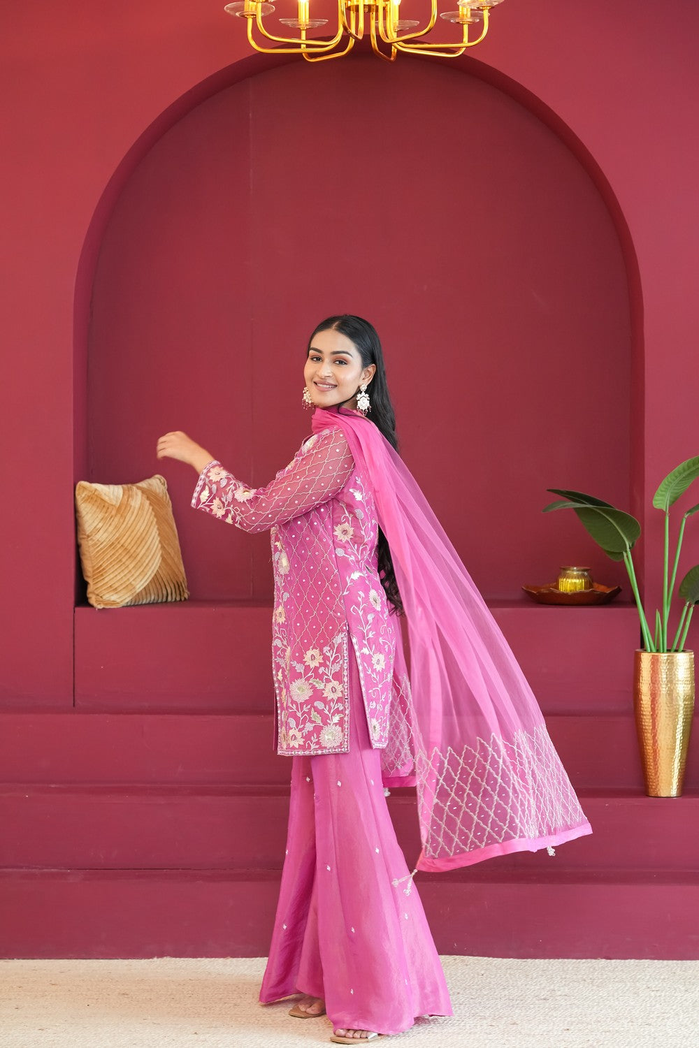 Sukoon-e-Gulab Dusty Peach Outfit