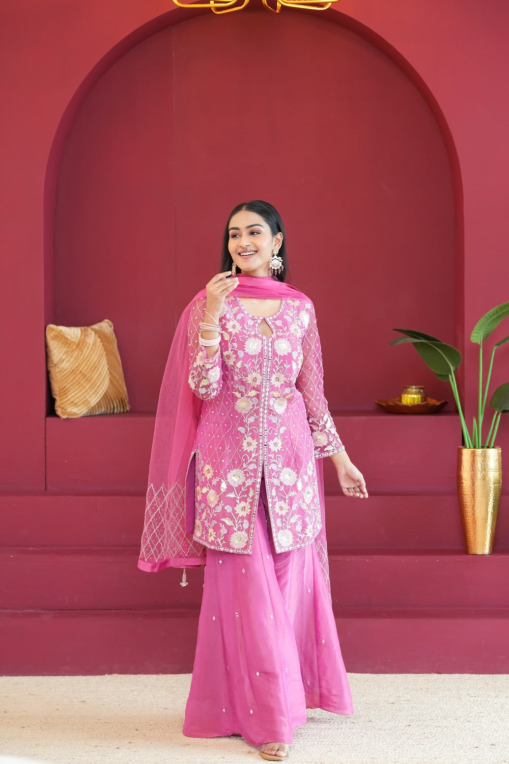 Sukoon-e-Gulab Dusty Peach Outfit