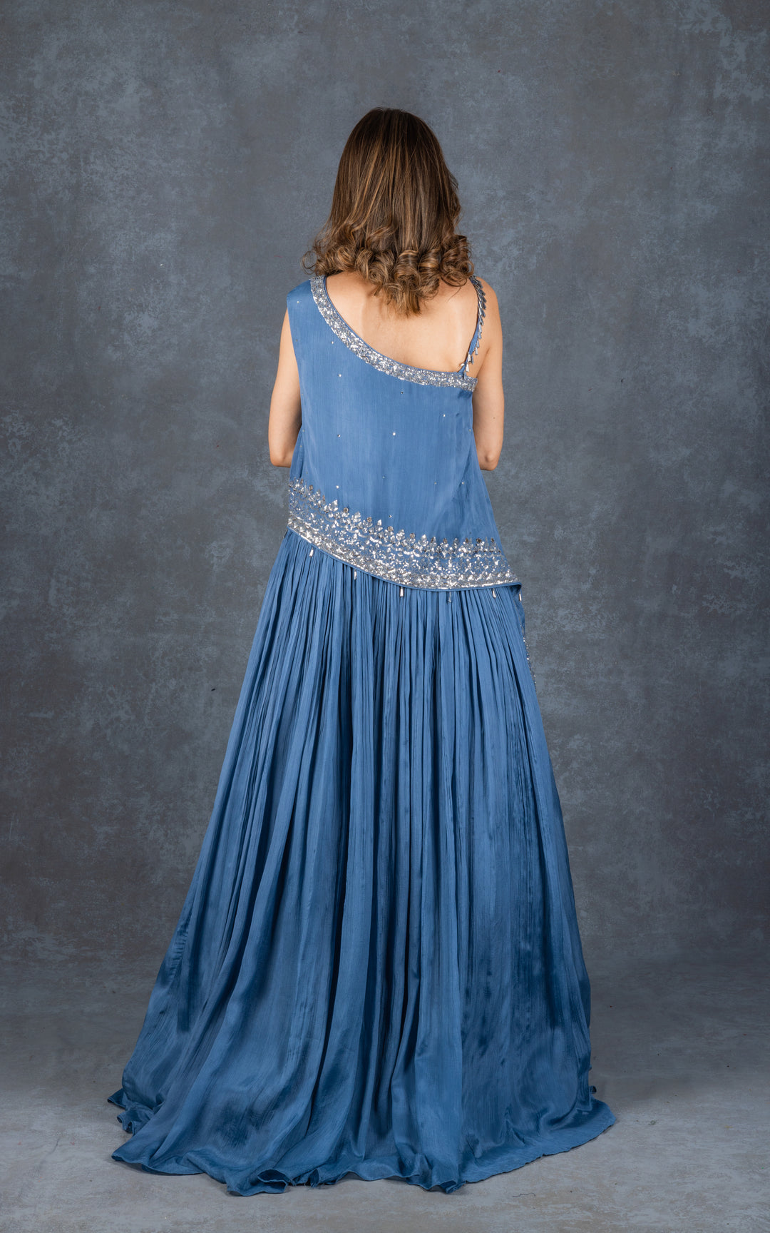 Blue Stylish Gown