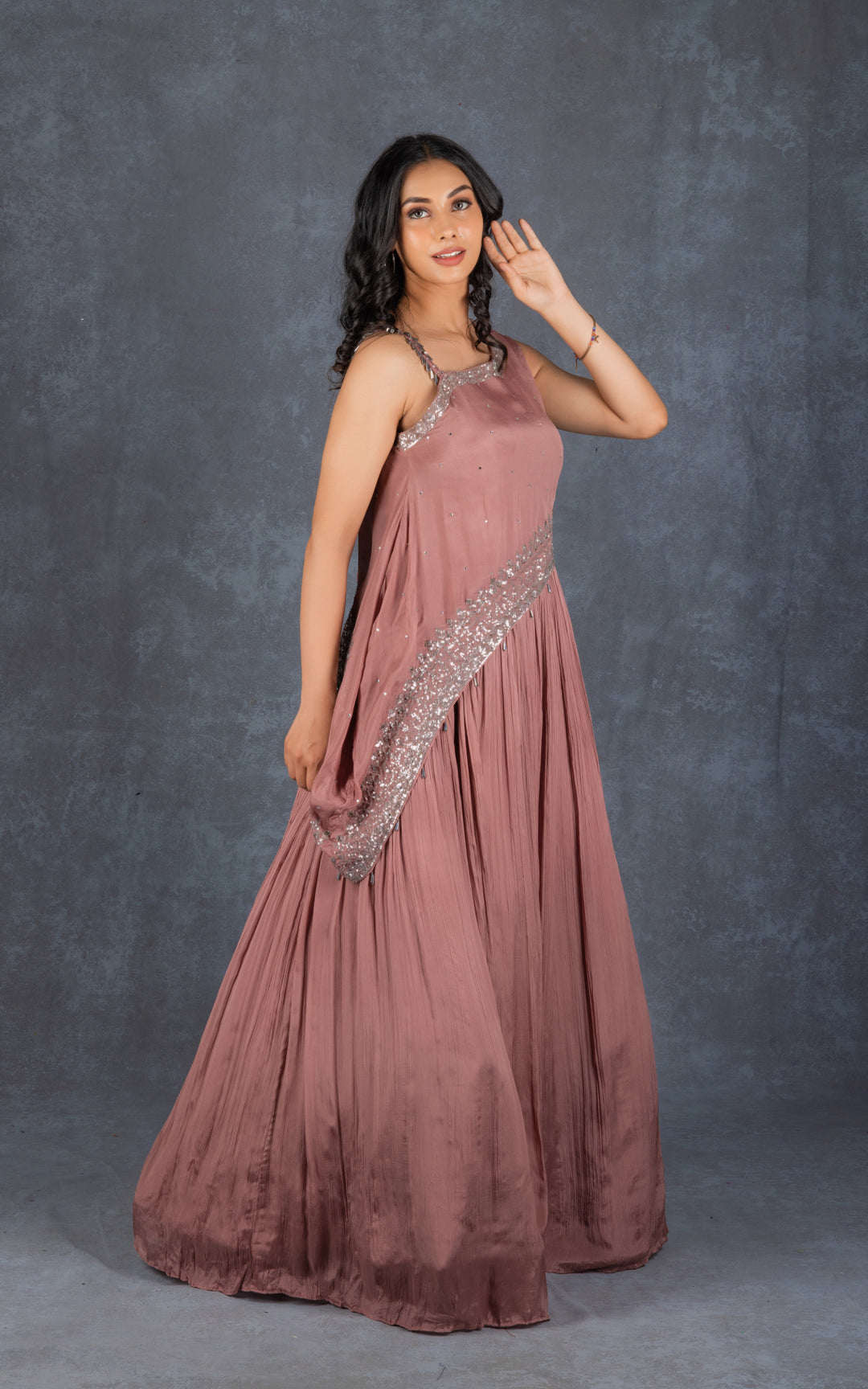Pink Stylish Gown
