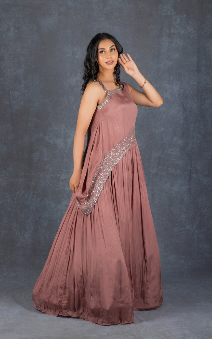 Pink Stylish Gown