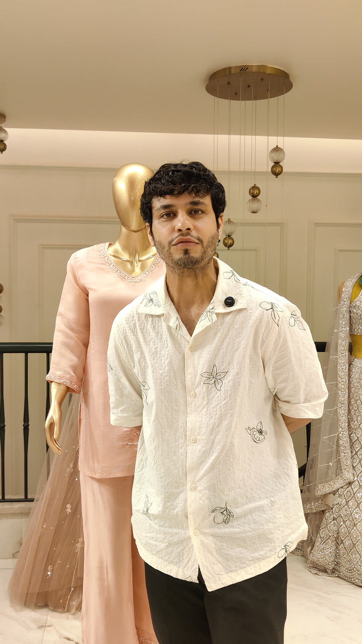 The Peach Floral Set